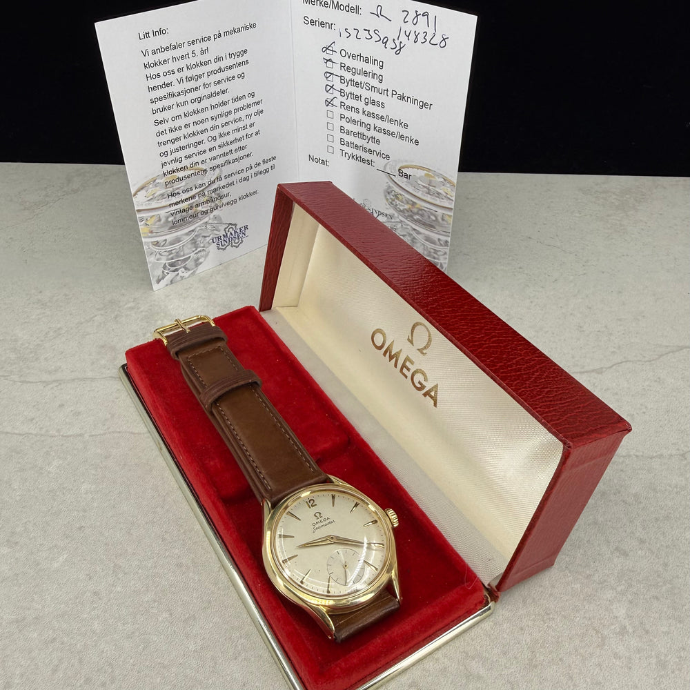 1956 Omega Seamaster 14K Ref: 2891