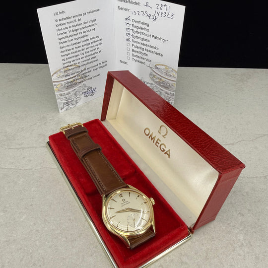 1956 Omega Seamaster 14K Ref: 2891