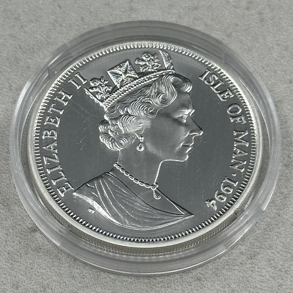 28,28g .925Ag Commemorative coin 1 crown Isle of Man D-Day 1944