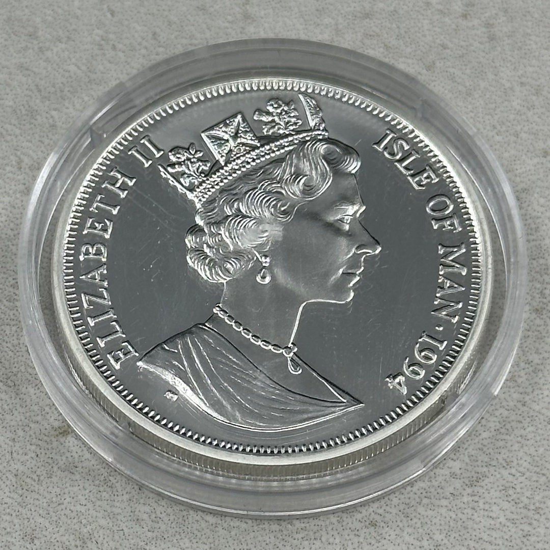 28,28g .925Ag Commemorative coin 1 crown Isle of Man D-Day 1944