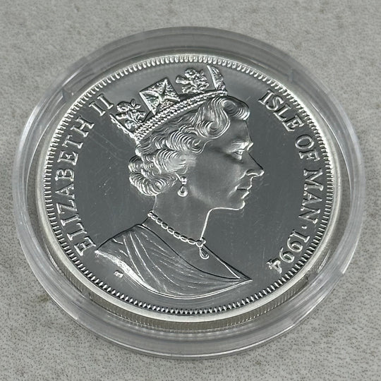 28,28g .925Ag Commemorative coin 1 crown Isle of Man D-Day 1944