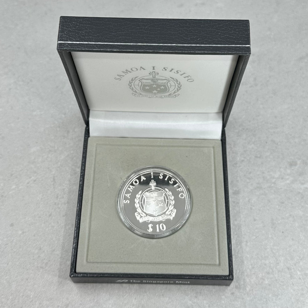 1oz .925Ag $10 Samoa The RA Expeditions
