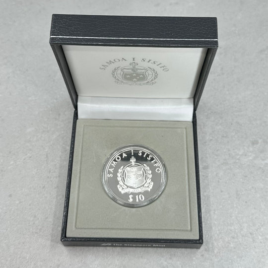 1oz .925Ag $10 Samoa The RA Expeditions