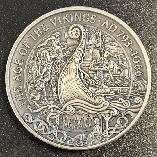 1Kg .999Ag 100Pound Isle of Man 2019 med skrin og sertifikat