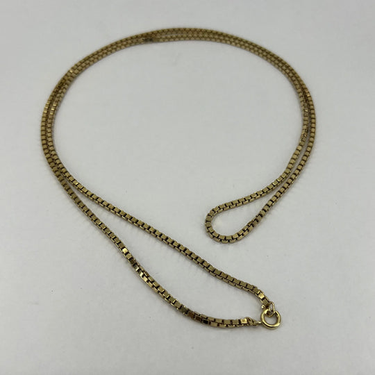 14K gullkjede 80cm