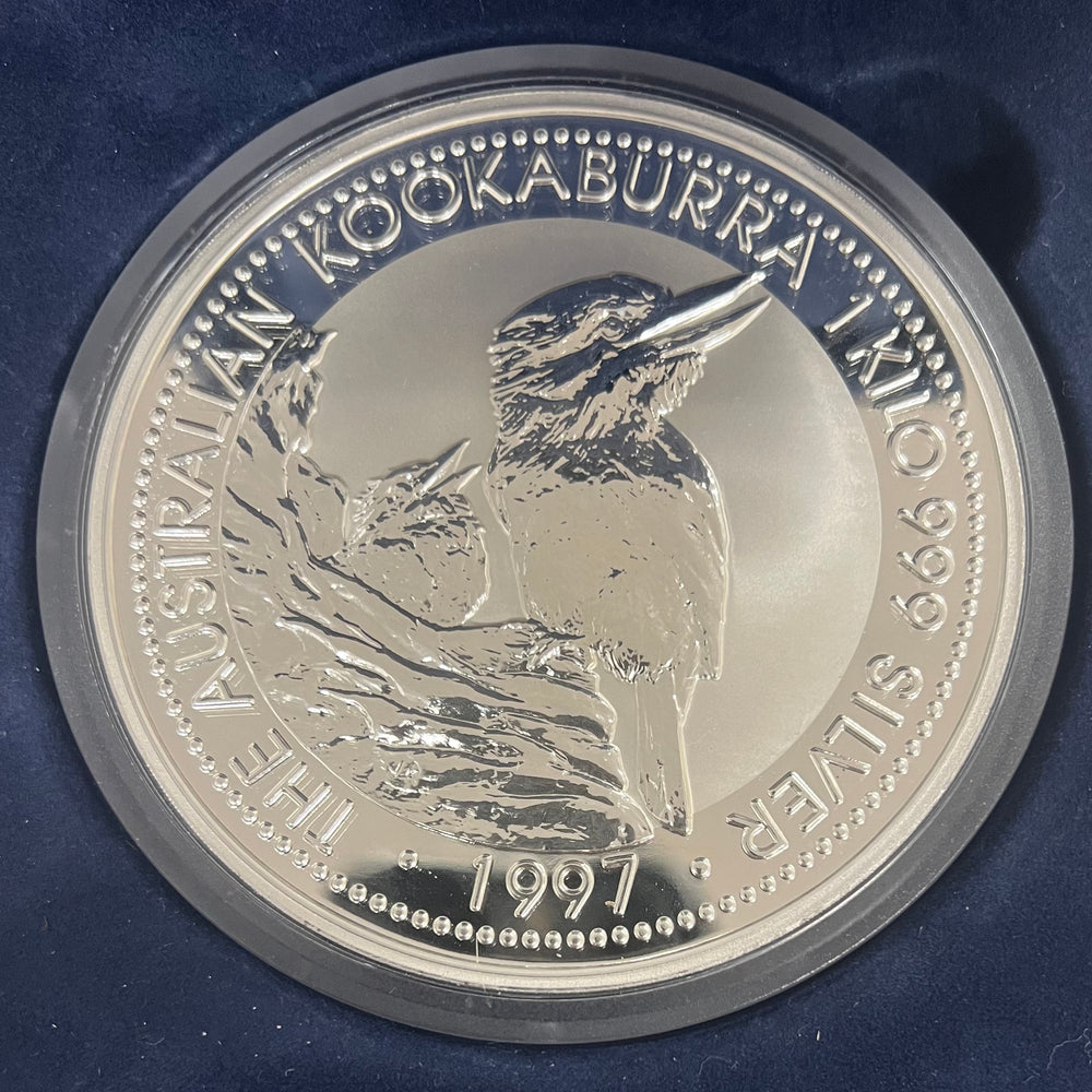 1KG .999Ag Kookaburra 1997 30 Dollar