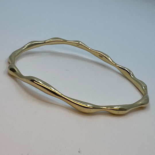 14K gull armring