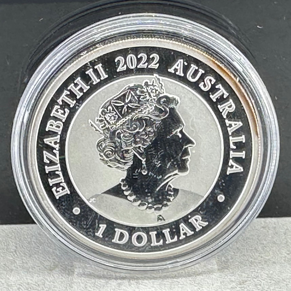 1oz .999Ag 1Dollar Australia 2022 Silver Swan(Patina)