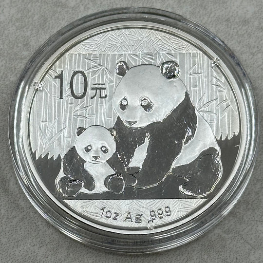 1oz .999Ag kinesisk Panda 2012