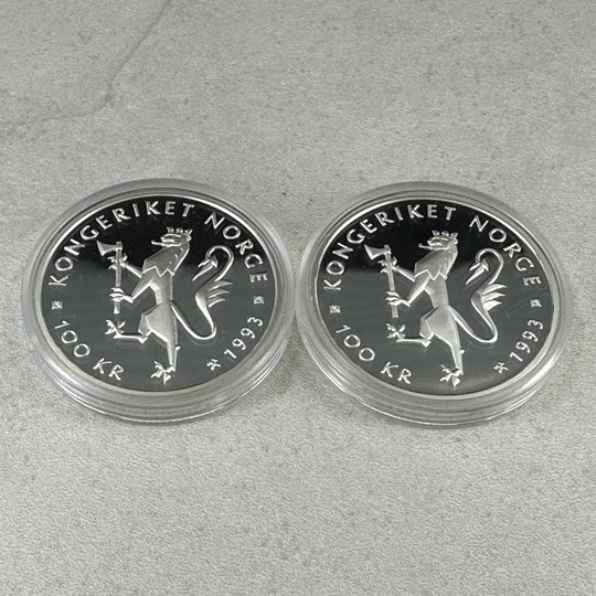 2oz .999Ag(NetWeight)Sykkel Vm 1993