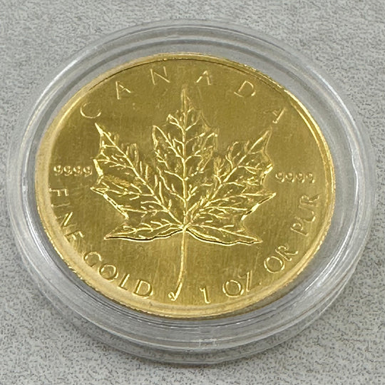 1oz .999Au Maple Leaf Canada 1998