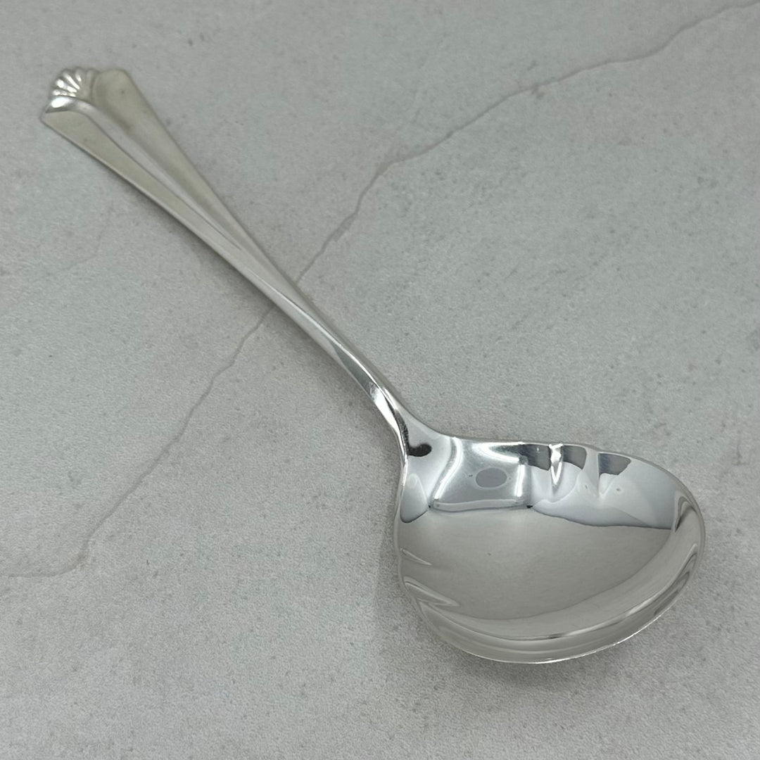 Rådhus m/vifte kompottskje 17.7 cm