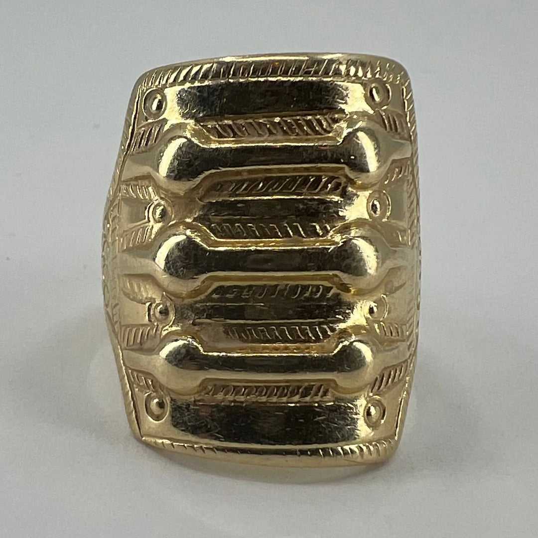 14K gullring David Andersen «Saga serien» Justerbar størrelse