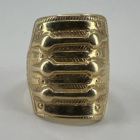 14K gullring David Andersen «Saga serien» Justerbar størrelse