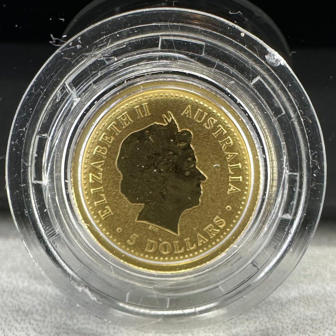 1/20oz .999Au Australian Kangaroo Nugget 2001