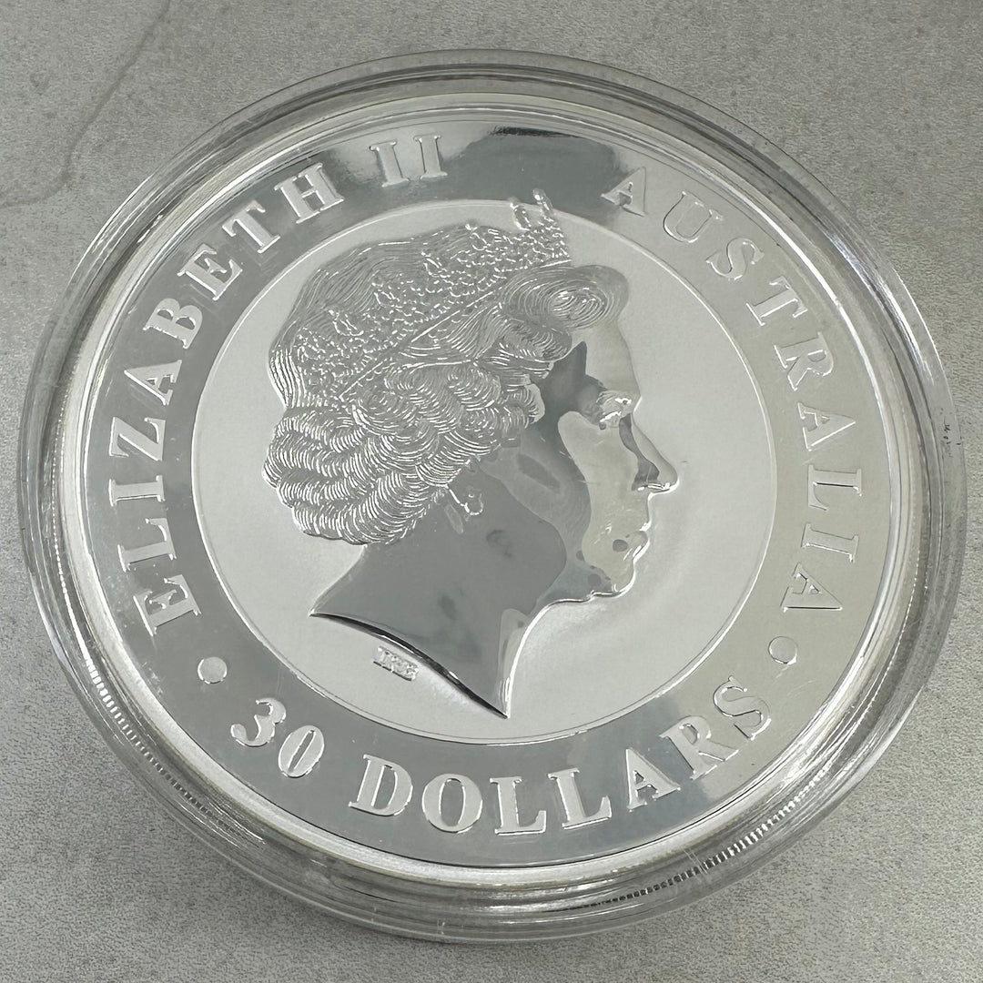 1Kg .999Ag Australian Kookaburra 2013
