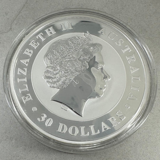 1Kg .999Ag Australian Kookaburra 2013