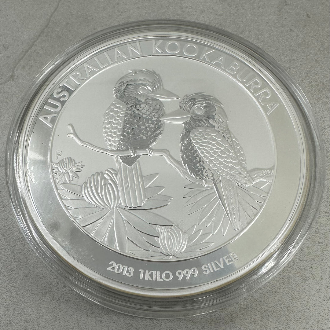 1Kg .999Ag Australian Kookaburra 2013