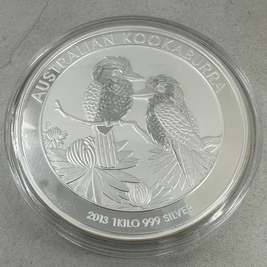 1Kg .999Ag Australian Kookaburra 2013