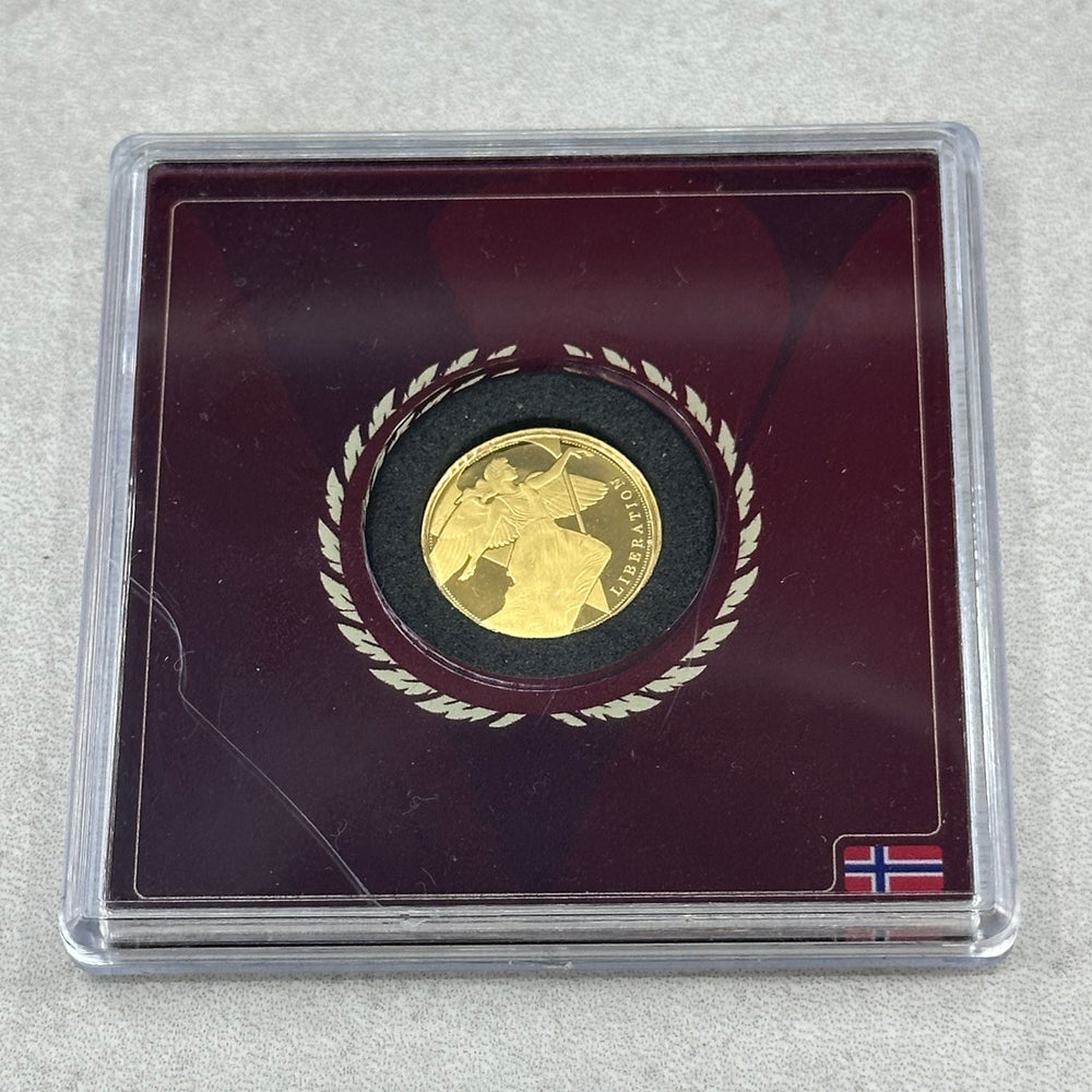 1,56g .999Au 2,5Dollar Niue i skrin med serfikat