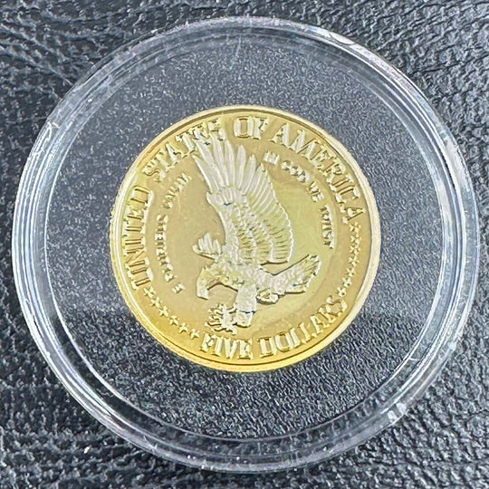 8,3g .900Au Statue of Liberty 5 Dollar USA 1986