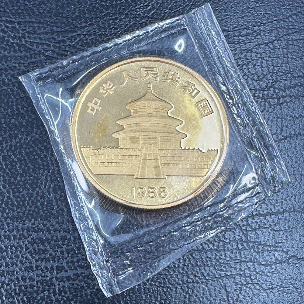 1oz .999Au Kinesisk Panda 1985