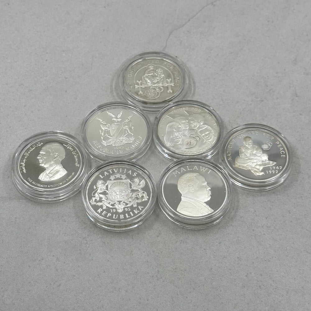 183,1g .999Ag (SPOT) Diverse Minnemynter FN 50år 1995