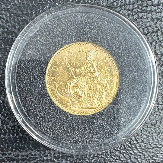 4,48g .900Au(SPOT+2%)10 Kroner Danmark 1900