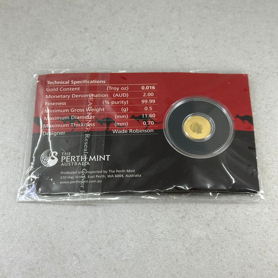 0,5g .999Au Australian Kangaroo Miniature 2012
