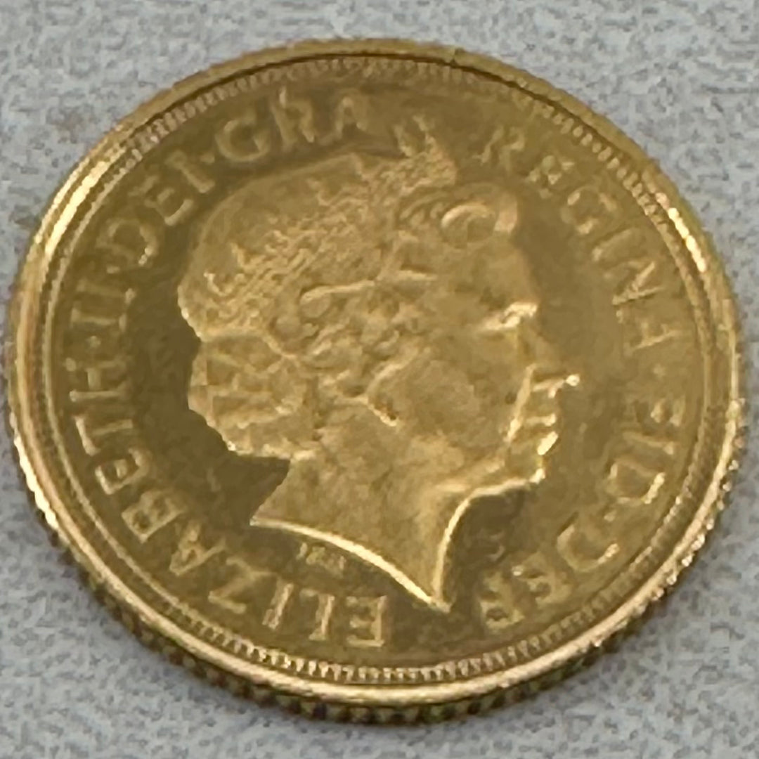 3,99g .917Ag 1/2 Sovereign 2006