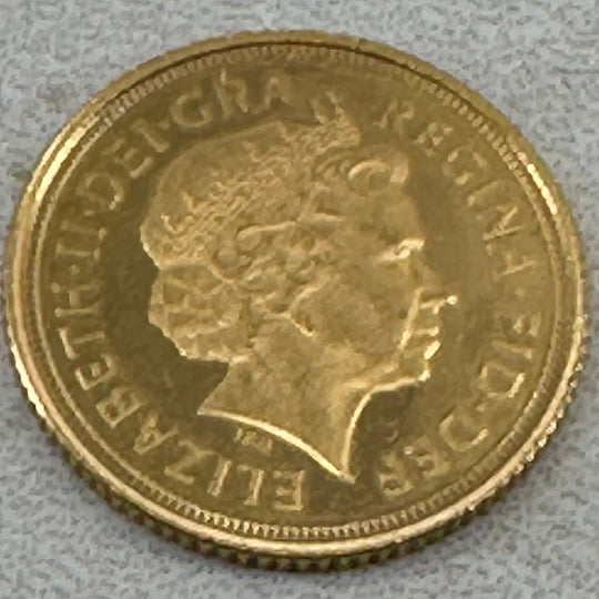 3,99g .917Ag 1/2 Sovereign 2006
