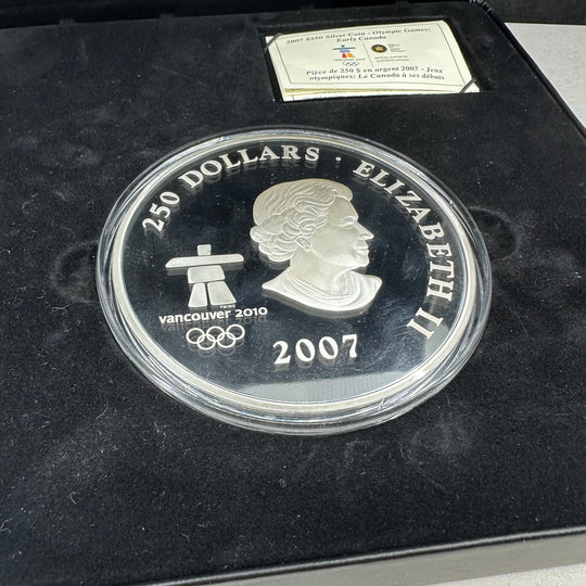 1Kg .999Ag 250Dollar Canada Vancouver OL 2010