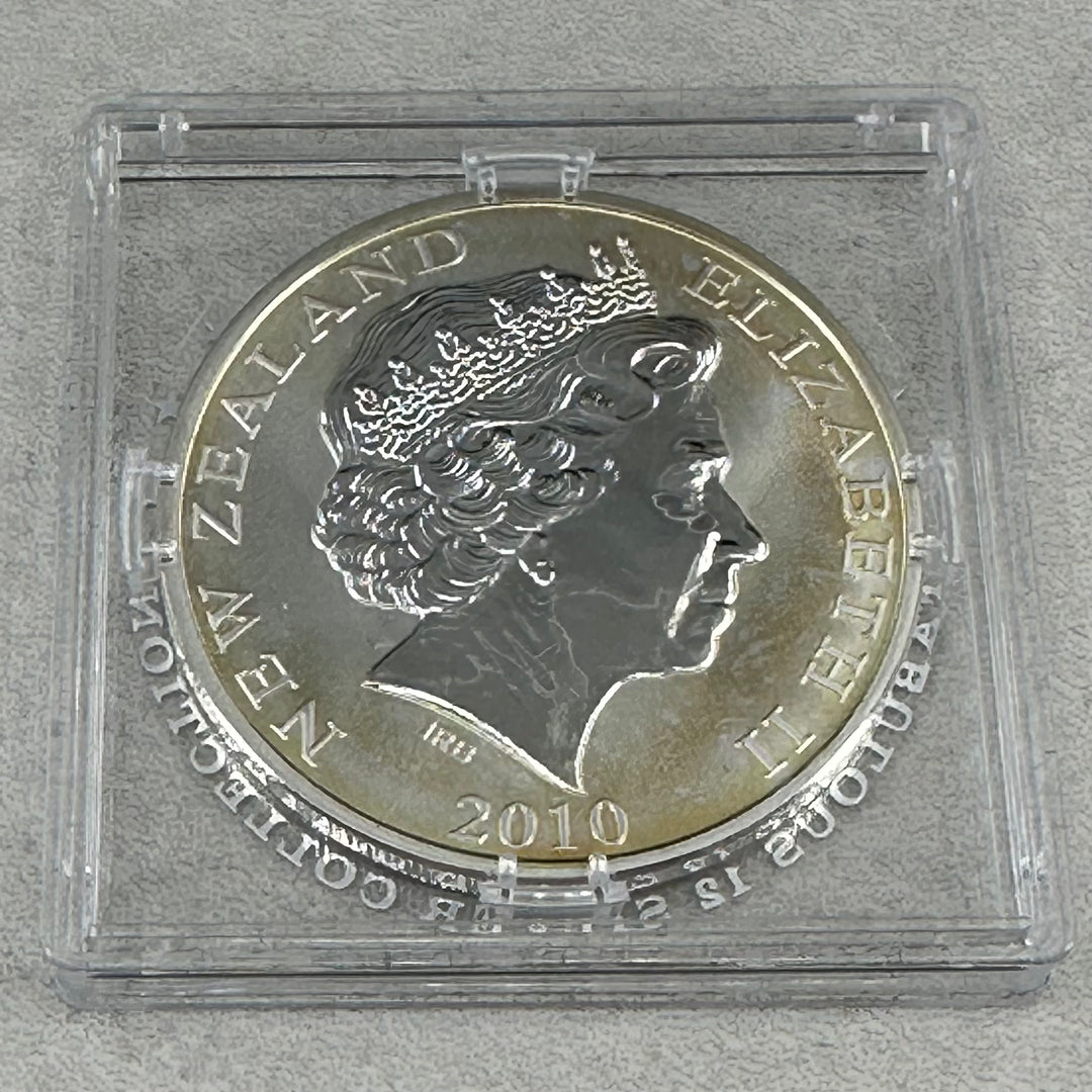 1oz .999Ag Kiwi NewZealand 2010(Patina)