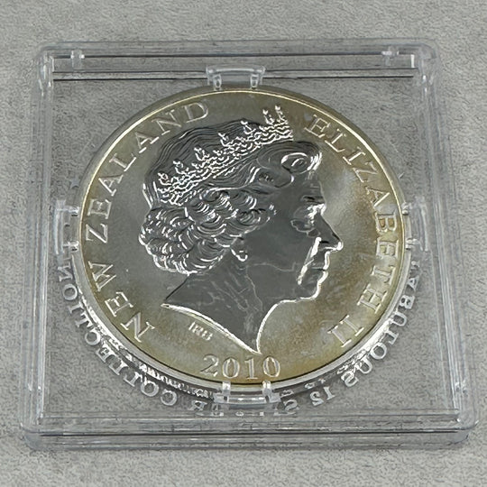 1oz .999Ag Kiwi NewZealand 2010(Patina)