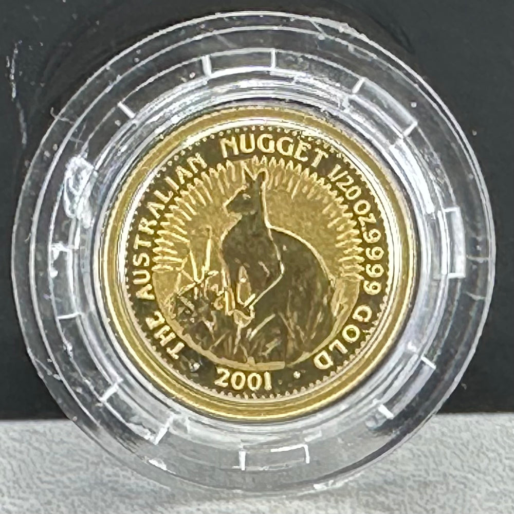 1/20oz .999Au Australian Nugget 2001