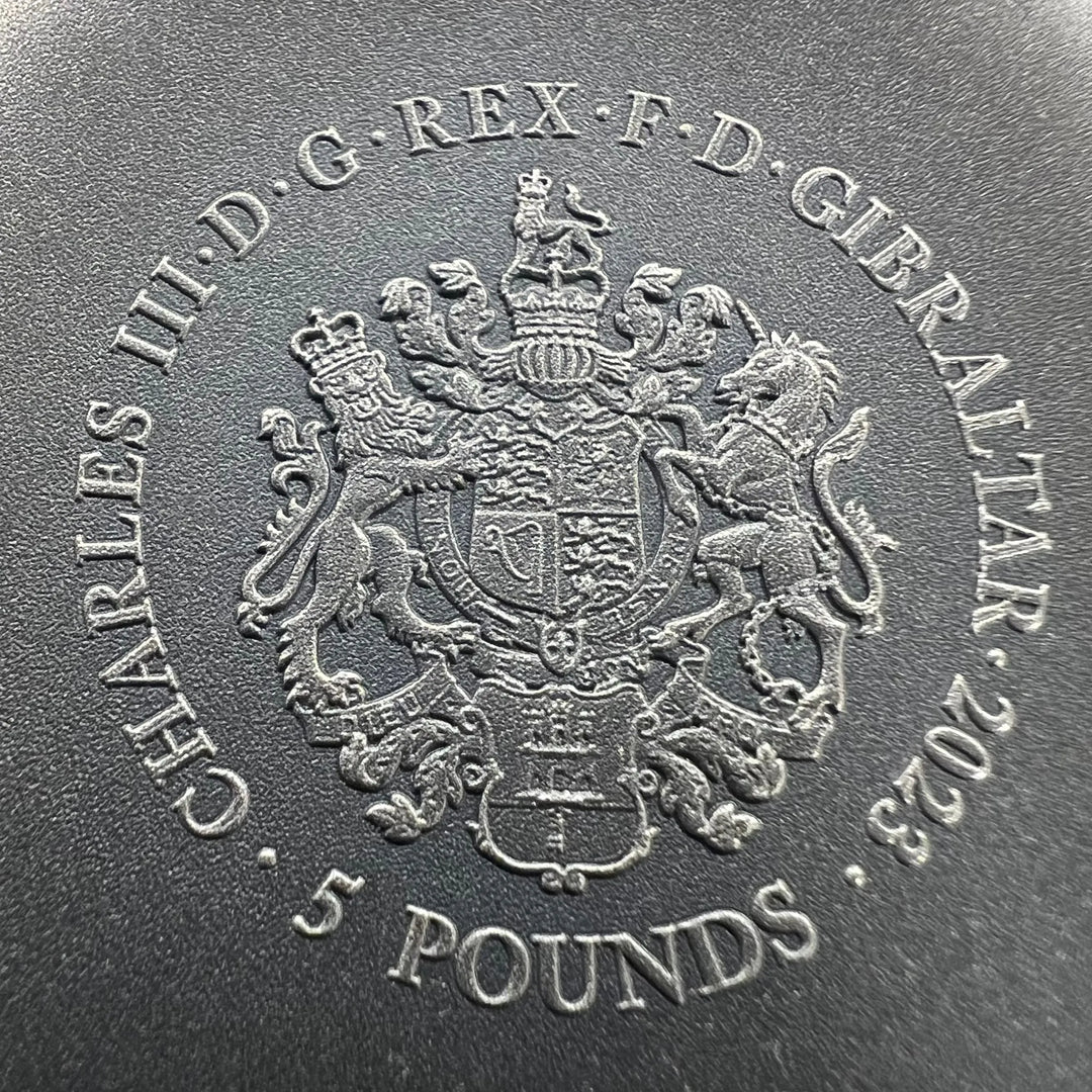 93.3g .999Ag 5 Pounds 2023 Gibraltar «Gjermundbuhjelmen)