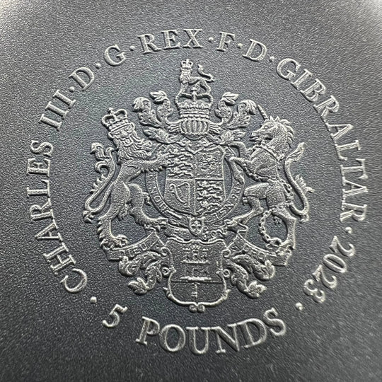 93.3g .999Ag 5 Pounds 2023 Gibraltar «Gjermundbuhjelmen)