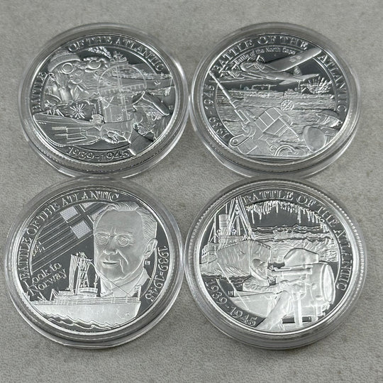 2oz .999Ag Battle of the Atlantic Gibraltar 2016