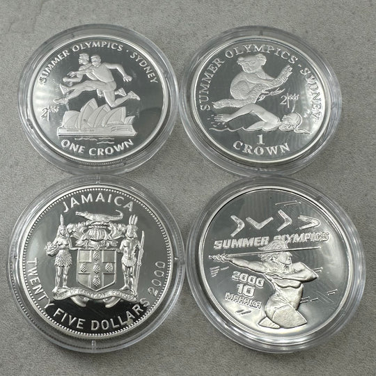 113,1g .925Ag(SPOT)commemorative coins Sydney OL 2000