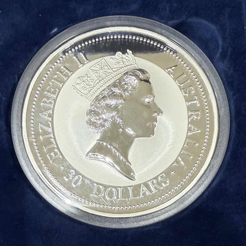 1KG .999Ag 1996 Kookaburra