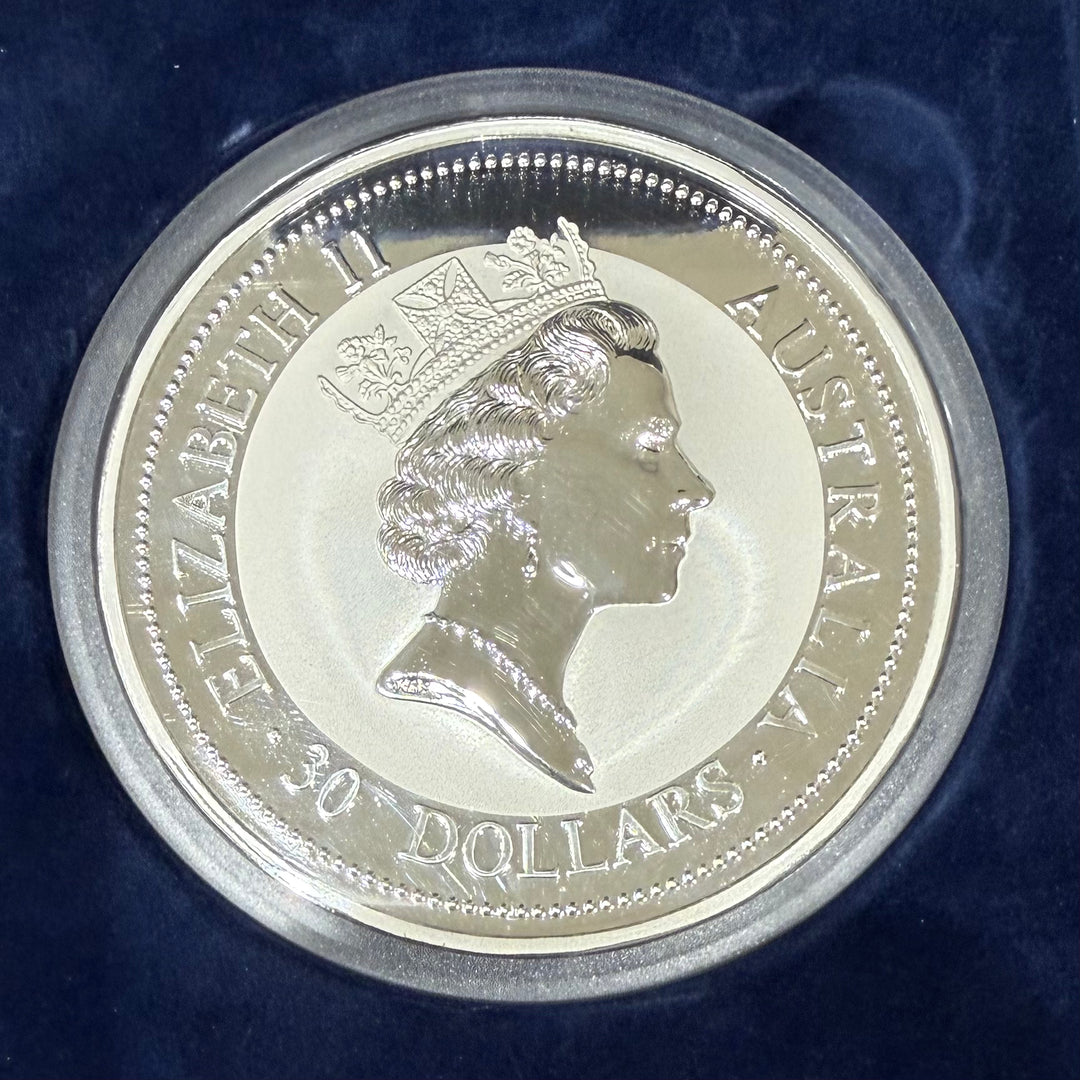 1KG .999Ag 1996 Kookaburra