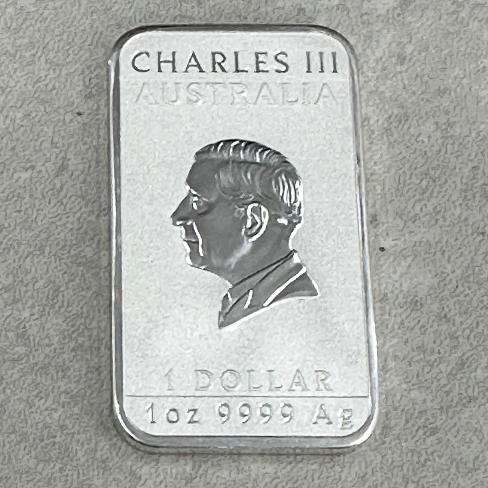 1oz.999Ag 1 Dollar Australian Rectangular Dragon