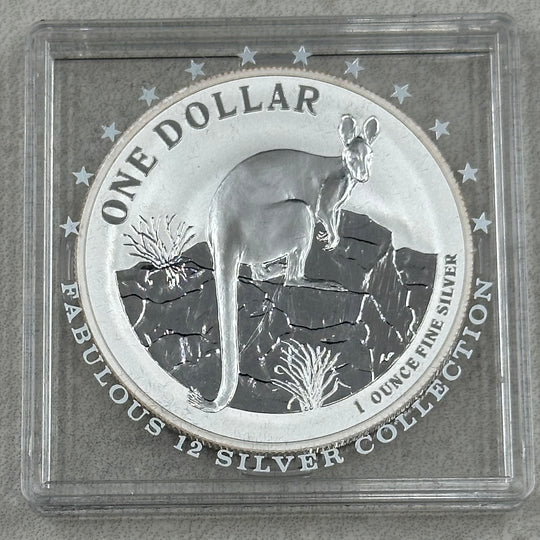 1oz .999Ag 1 Dollar Kangaroo Australia 2010
