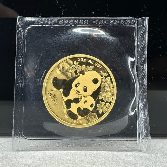 30g .999Au Kinesisk Panda 2024 (vakumpakket)