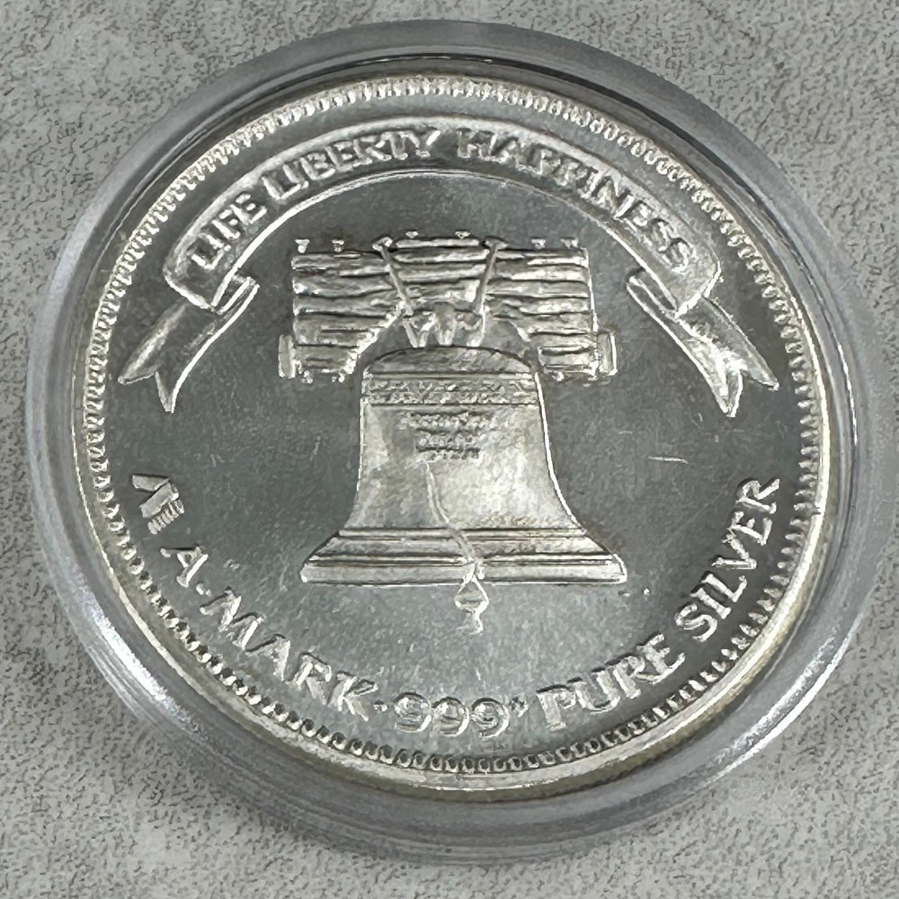 1oz .999Ag Liberty Silver 1984