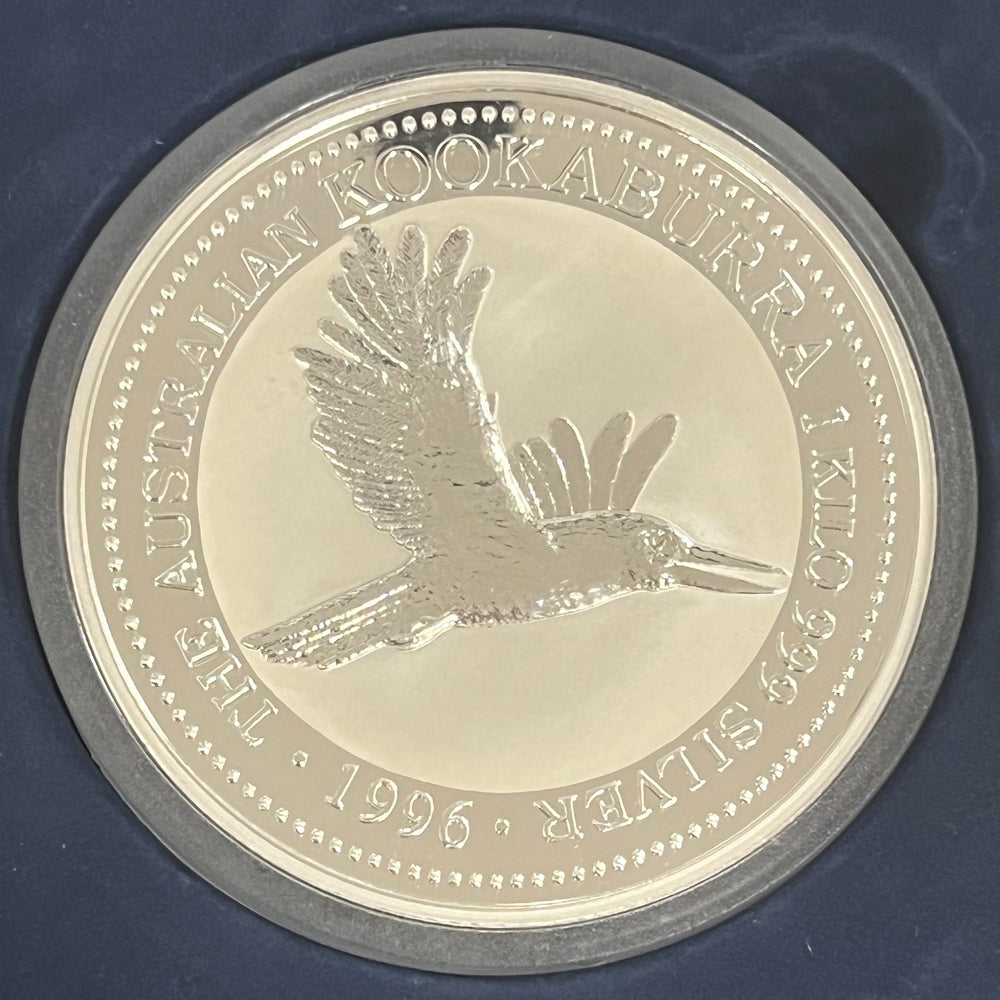 1KG .999Ag Kookaburra 1996 30 Dollar