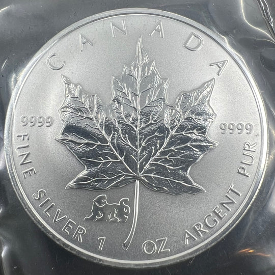 1 oz .999Ag 1998 Maple Leaf Canada (Vakumpakket)