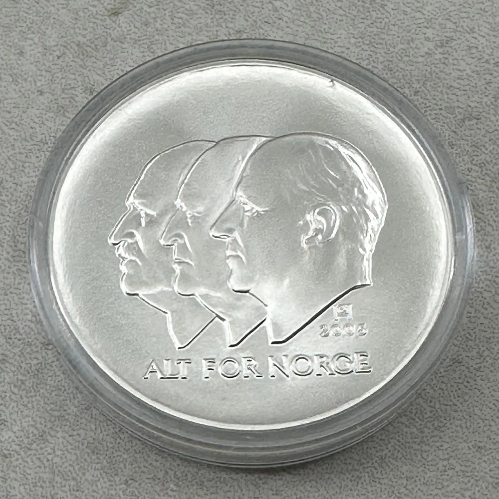 33.8g .925 Silver (SPOT) 100Kr 2005 Norge Unionsoppløsningen i kapsel
