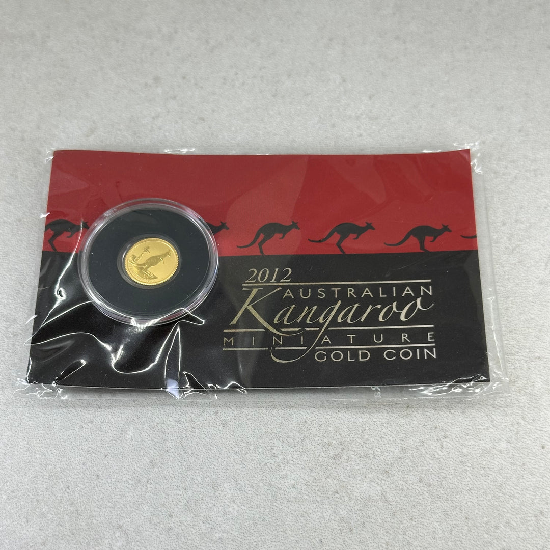 0,5g .999Au Australian Kangaroo Miniature 2012