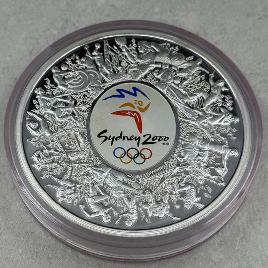1Kg .999Ag Sydney Olympics 2000 30 Dollar Australia i skrin